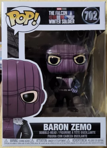 Funko POP! Marvel The Falcon and The Winter Soldier - Baron Zemo Figure #702