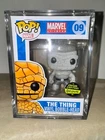 Funko Pop Marvel The Thing #09 Gemini Collectibles Exclusive & PopShield Armor