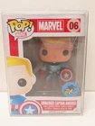 Funko Pop Marvel Unmasked Captain America Stan Lee's ComiKaze Exclusive #06