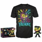 Funko Pop Marvel Venom 869 Eddie Brock & Tee Size M Blacklight Vinyl Figure