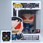 Funko Pop! Marvel Venom Fantastic 4 Venomized Mr. Fantastic Gamestop #689