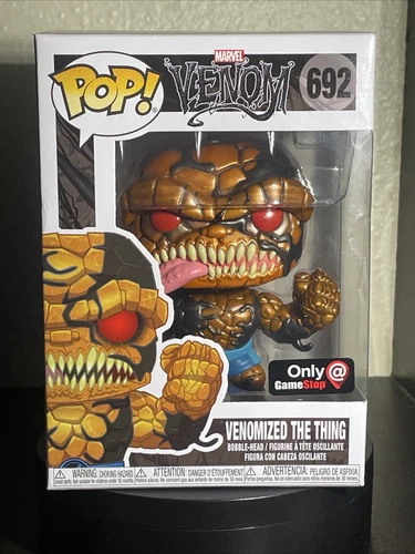 Funko Pop! MARVEL: VENOM - Venomized The Thing 692 Vinyl Figure GS EXCLUSIVE