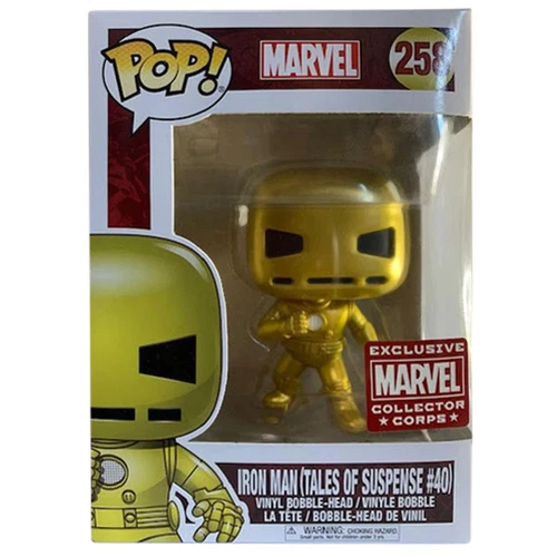 Funko POP! Marvel Vinyl Figure - IRON MAN (Tales of Suspense #40) *MVCC Excl*