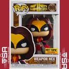 Funko Pop! Marvel WEAPON HEX #865 Infinity Warps Hot Topic Exclusive 2021