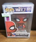 Funko Pop Marvel What If...? Zombie Hunter Spidey #945 With Protector Spider-Man
