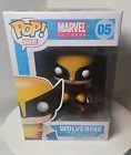 Funko Pop! Marvel Wolverine #05 Vaulted 2015 Brown Suit Variant w Protector