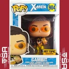Funko Pop! Marvel X-Men GAMBIT (WITH CAT) #904 Hot Topic Exclusive 2021