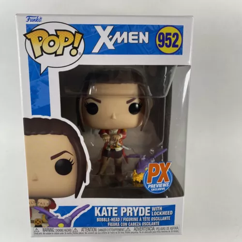 Funko Pop! Marvel: X-Men - Kate Pryde with Lockheed PX #952 w/ Protector