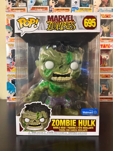Funko Pop - Marvel Zombies - Jumbo 10" Zombie Hulk #695 - Walmart Exclusive
