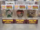 Funko Pop! Marvel Zombies Keychains: Doctor Doom, Gambit & Thor