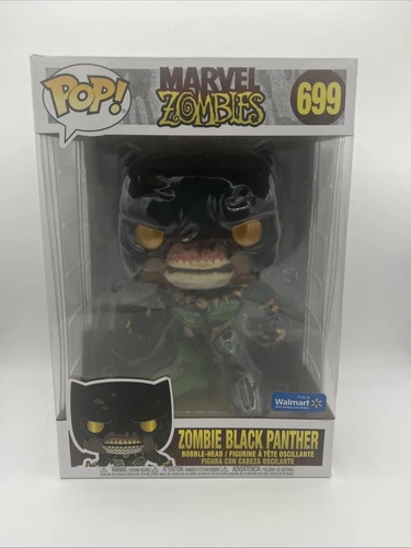 FUNKO POP MARVEL ZOMBIES ZOMBIE BLACK PANTHER 699 WALMART EXCLUSIVE 10" FP359