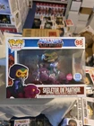 Funko Pop Masters Of The Universe MOTU Skeletor On Panthor Flocked Exclusive
