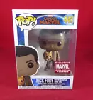 Funko POP! MCC Captain Marvel NICK FURY with GOOSE THE CAT 447 w/ Protector