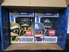 Funko Pop! MCC YotS- WWII Ultimates Captain America 821 & Nomad #820