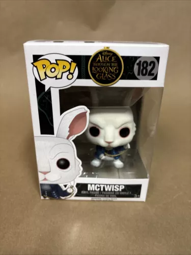 Funko Pop McTwisp Hare #182 Rare Vaulted “Alice Through The Looking Glass”