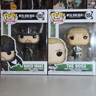 Funko Pop! Metal Gear Solid: Naked Snake #1053 And The Boss #1054 W/ Protectors