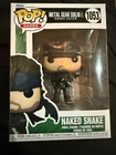Funko Pop! Metal Gear Solid - Naked Snake #1053 Not mint look at pictures