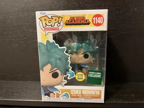 Funko Pop MHA IZUKU MIDORIYA Deku #1140 GITD Vinyl *MINT* Barnes & Nobles