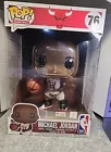 Funko Pop Michael Jordan White Home Jersey #76 Foot Locker Exclusive 10" Inches