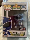 Funko Pop Mighty Morphin Power Rangers METALLIC BLUE 363 Gamestop Exclusive