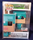 Funko Pop! Minecraft Alex in Diamond Armor (323) *NEW*