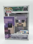 Funko Pop! MINECRAFT Steve in Enchanted Armor #324 Toys R Us Exclusive