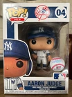 Funko Pop MLB #04 Aaron Judge New York Yankees Home White Pinstripes Vinyl Fig