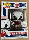 Funko Pop! MLB Baseball #03 Cincinnati Reds Mascot Mr. Redlegs Vaulted (Flawed)