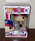 FUNKO Pop! MLB Baseball Max Scherzer Gray Washington Nationals #16 Brand New