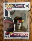 Funko Pop MLB Braves Ronald Acuna Jr.  114 Vinyl Figure Baseball