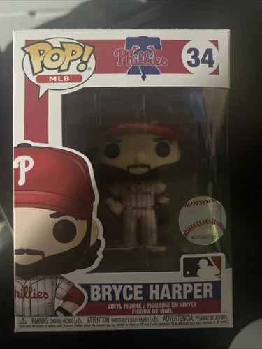 Funko POP! MLB - Bryce Harper #34 Philadelphia Phillies Baseball NIB