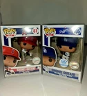 Funko Pop MLB Los Angeles Angels Shohei Ohtani 81 VAULTED & 105 FUNKO SHOP EXCLU