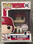 Funko Pop! MLB Paul Goldschmidt #35  EXCELLENT CONDITION W/PROTECTOR