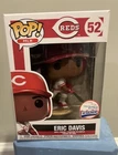 Funko Pop! MLB Reds Eric Davis #52 Great American Ball Park Exclusive Vaulted