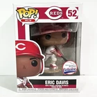 Funko Pop! MLB Reds Eric Davis #52 Great American Ball Park Exclusive Vaulted