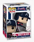 Funko Pop MLB Z#109 Matt Olson Atlanta Braves Vinyl Figure New