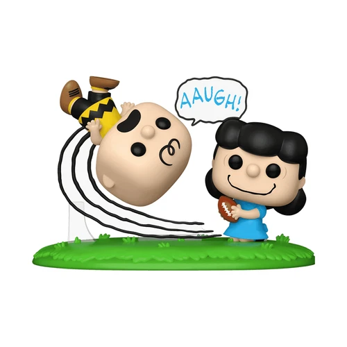Funko POP Moment Peanuts Charlie Brown & Lucy Football Target Exclusive # 1682