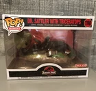 Funko Pop Moments Jurassic Park Dr. Satler W/Triceratops #1198 Target Exclusive