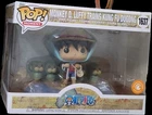 Funko Pop! Moments: One Piece - Monkey D. Luffy Trains Kung Fu Dugong -...