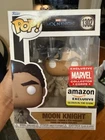 Funko Pop! Moon Knight #1302 Marvel Collector Corps Exclusive Glow In the Dark
