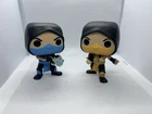 Funko Pop Mortal Kombat Scorpion # 537 And  Sub-zero # 536