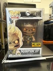 Funko POP! Mortal Kombat X #255 Scorpion Flaming Skull Hot Topic Exclusive