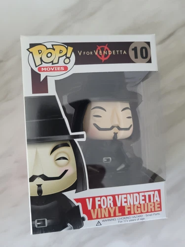 Funko Pop! Moves # 10 V For Vendetta Vaulted