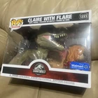 Funko Pop Movie Moments Jurassic World Claire with Flare#1223 Walmart Exclusive