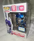 Funko Pop Movie OPTIMUS PRIME Metallic 101 Transformers Barnes & Noble Exclusive