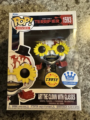Funko Pop! Movies #1593: Terrifier - Art the Clown with Glasses (Chase)