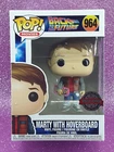 FUNKO POP MOVIES BACK TO THE FUTURE #964 MARTY with HOVERBOARD SE VINYL 🏡🚨