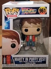 Funko Pop! Movies: Back to the Future - Marty in Puffy Vest Vinyl Figure No 961