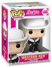 FUNKO POP MOVIES ! - BARBIE - Western Ken  #1446 - Brand New + Protector