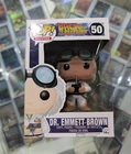 Funko Pop 'Movies' DR. EMMETT BROWN Vinyl Figure #50 New NRFB Back To the Future